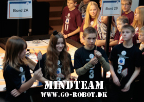 Mindteam fra Go-robot.dk ved fll i Sorø